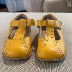 Livie & Luca Yellow Dress Shoes for Kids
